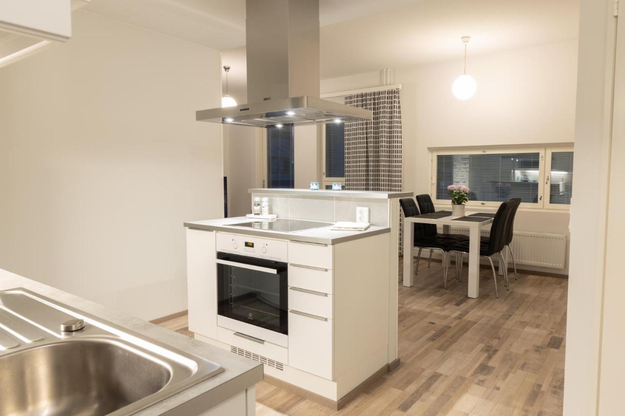 Arctic City Apartment Tammela With Sauna And Free Parking Ροβανιέμι Εξωτερικό φωτογραφία